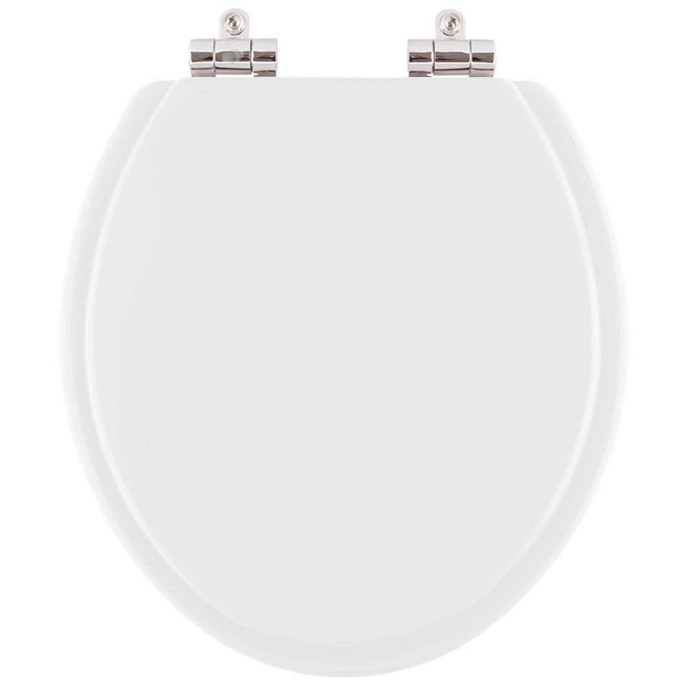 Assento Sanitário Poliester Soft Close Fiore Branco para vaso Incepa