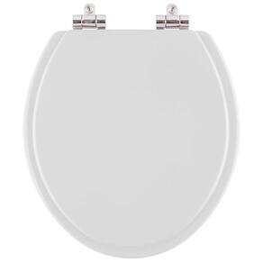 Assento Sanitário Poliester Soft Close Fiore Cinza Platina (Cinza Claro) para vaso Incepa