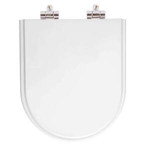 Assento Sanitário Poliester Soft Close Oxford Branco Gelo para vaso Deca