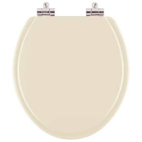 Assento Sanitario com Amortecedor Convencional Oval Bone (bege claro) para vaso Incepa