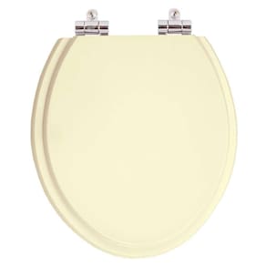 Assento Sanitario com Amortecedor Convencional Oval Bone (bege claro) para vaso Incepa