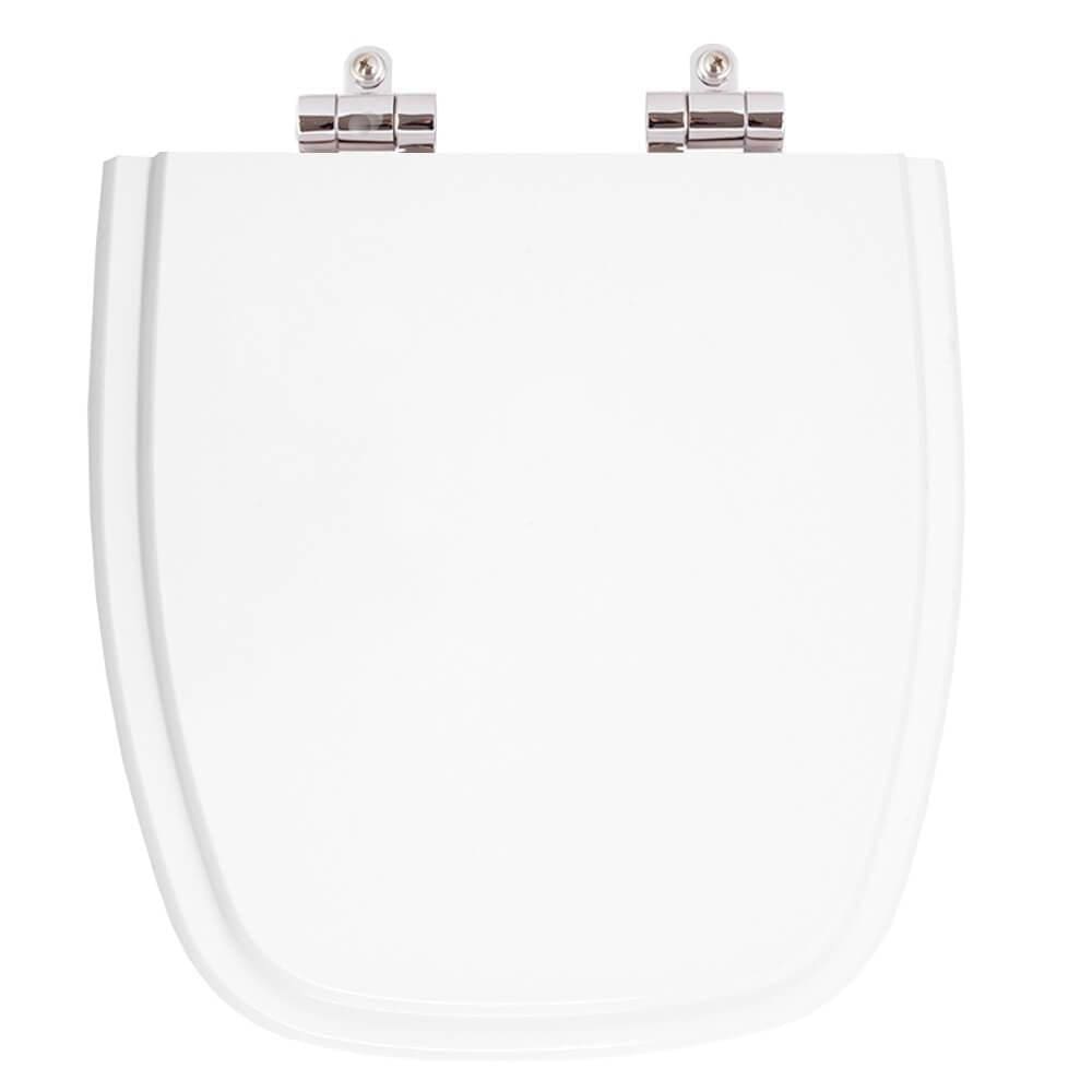 Assento Sanitário Poliester Soft Close Versato Branco para vaso Celite