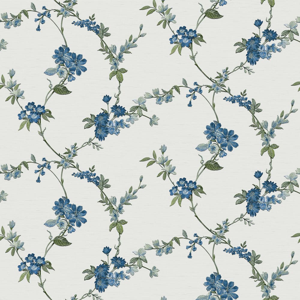 Papel de Parede HF Orient Floral Branco 221213