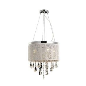 Lustre Pendente Avant Duquesa Florestta 5xG9 Branco Fosco