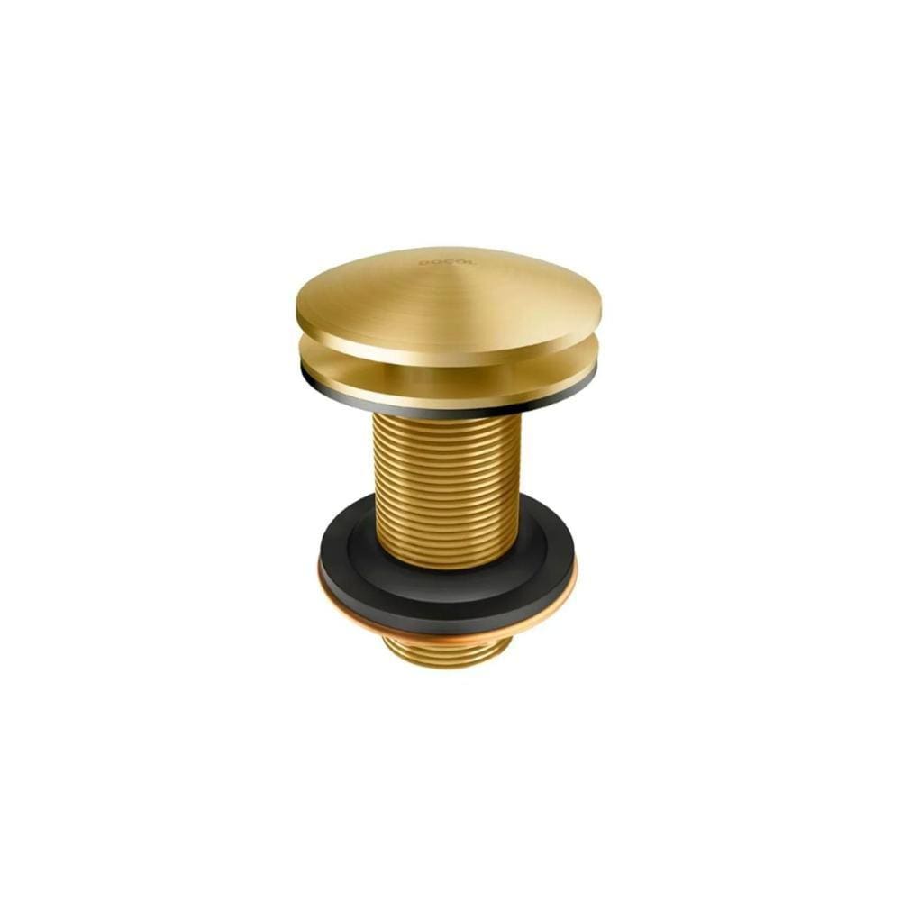 Válvula Lavatório Docol Click Clack 922443 Ouro Escovado