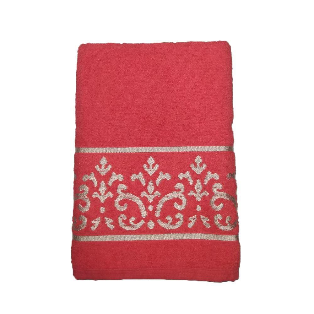 Toalha de Banho New Textil Vermelho