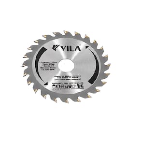 Disco Lamina Serra Circular 4.3/8 Pol. para Madeira 24 Dentes - Vila