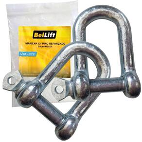 Kit C/ 3 Manilha Reforcada Galvanizada 19mm Beltools