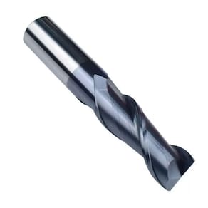 Fresa Topo Reto Metal Duro 2 Cortes 0,7mm Cobertura AlTin - LI600