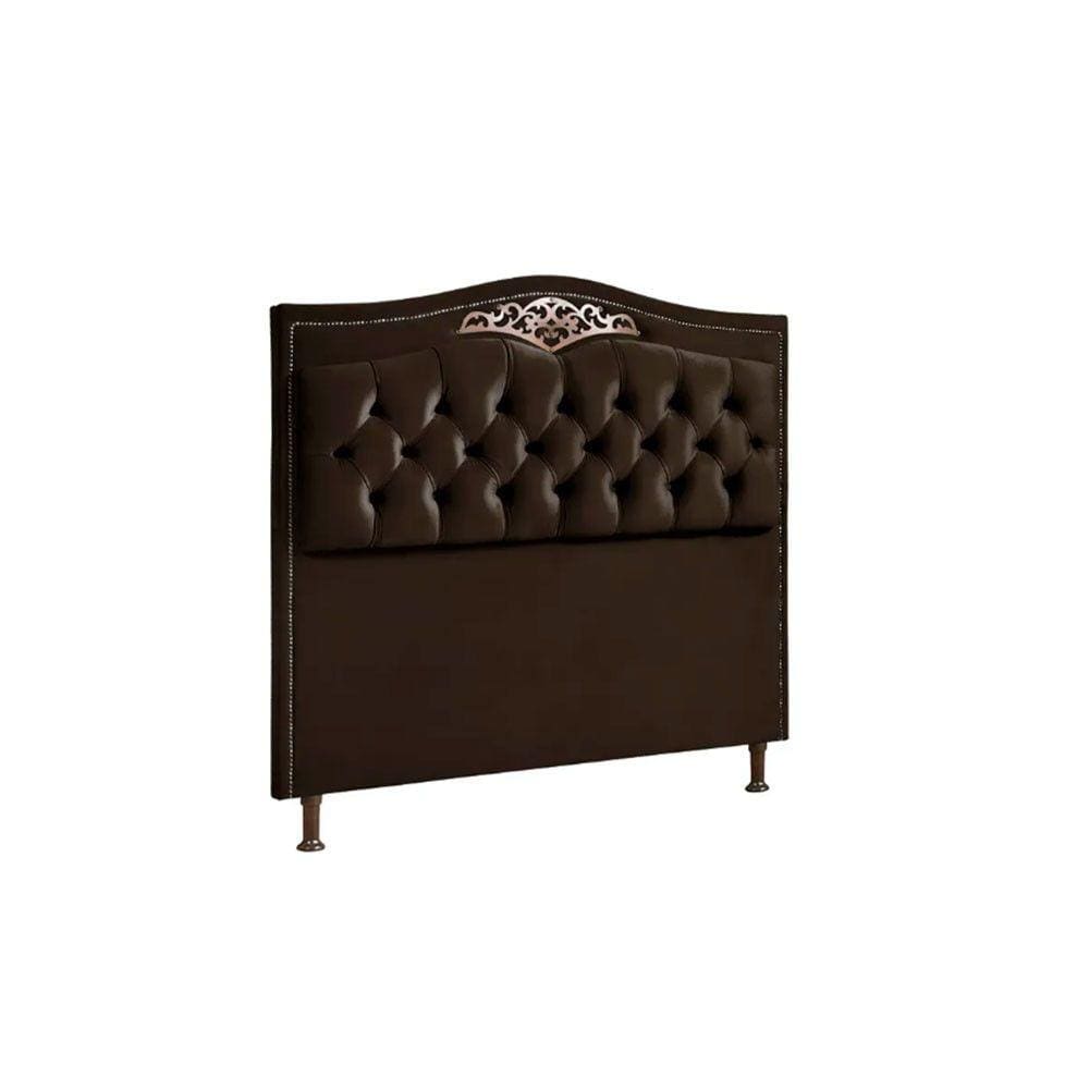 Cabeceira Estofada Holanda 1,40 Casal Veludo Speciale Home