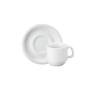 Jogo 6 Xícaras De Chá 200ml Com Pires Porcelana Schmidt