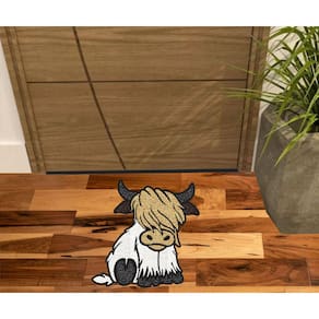 Tapete Vaquinha No Formato, Para Decoração, Tapetes De Animais.