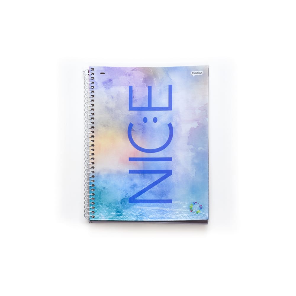 Caderno Energy Color Nice Jandaia 1 Matéria 80 Folhas