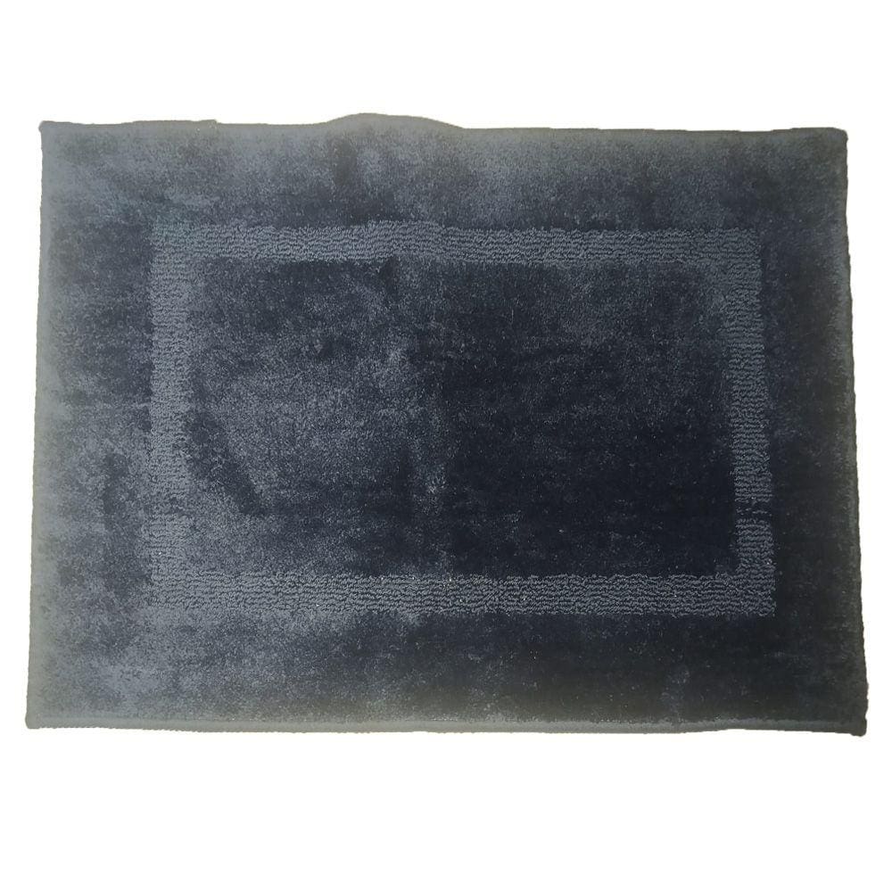 Tapete para Banheiro 45x65 Corttex Confort Azul Marinho