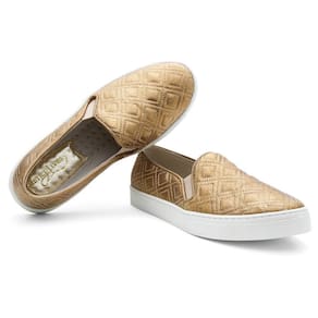 Tênis Feminino Slip On Casual Moderno Estilo Confortável