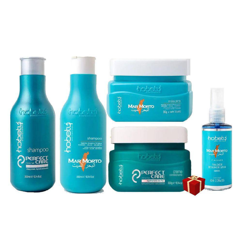 Hobety Kit Mar Morto 3 Passos + Kit Perfect Care 2 Passos