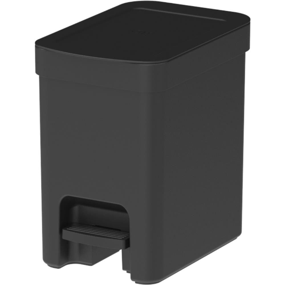 Lixeira Com Pedal 6Litros Trium Preto - OU