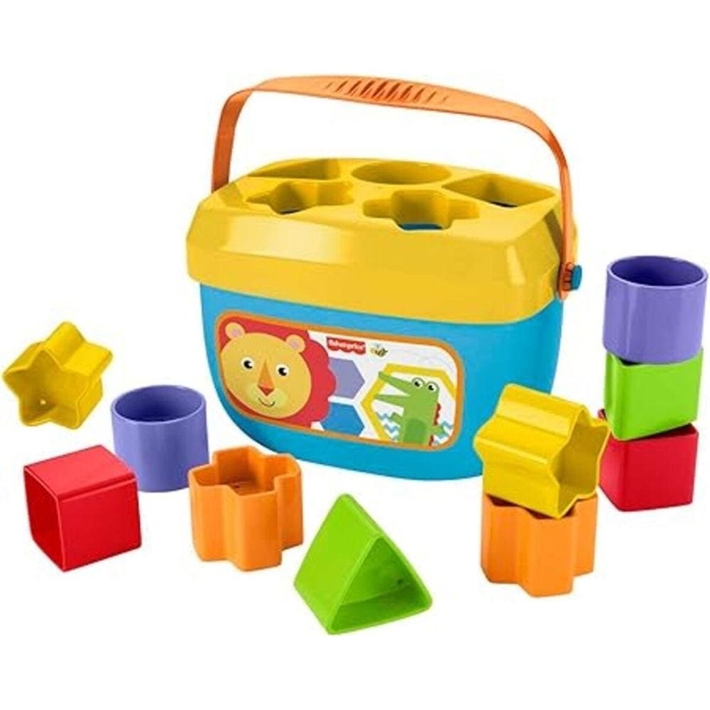Fisher-Price Balde Primeiros Blocos, Multicolorido