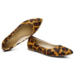 Sapatilha Feminina Animal Print Dia a Dia Estilo Leve Casual