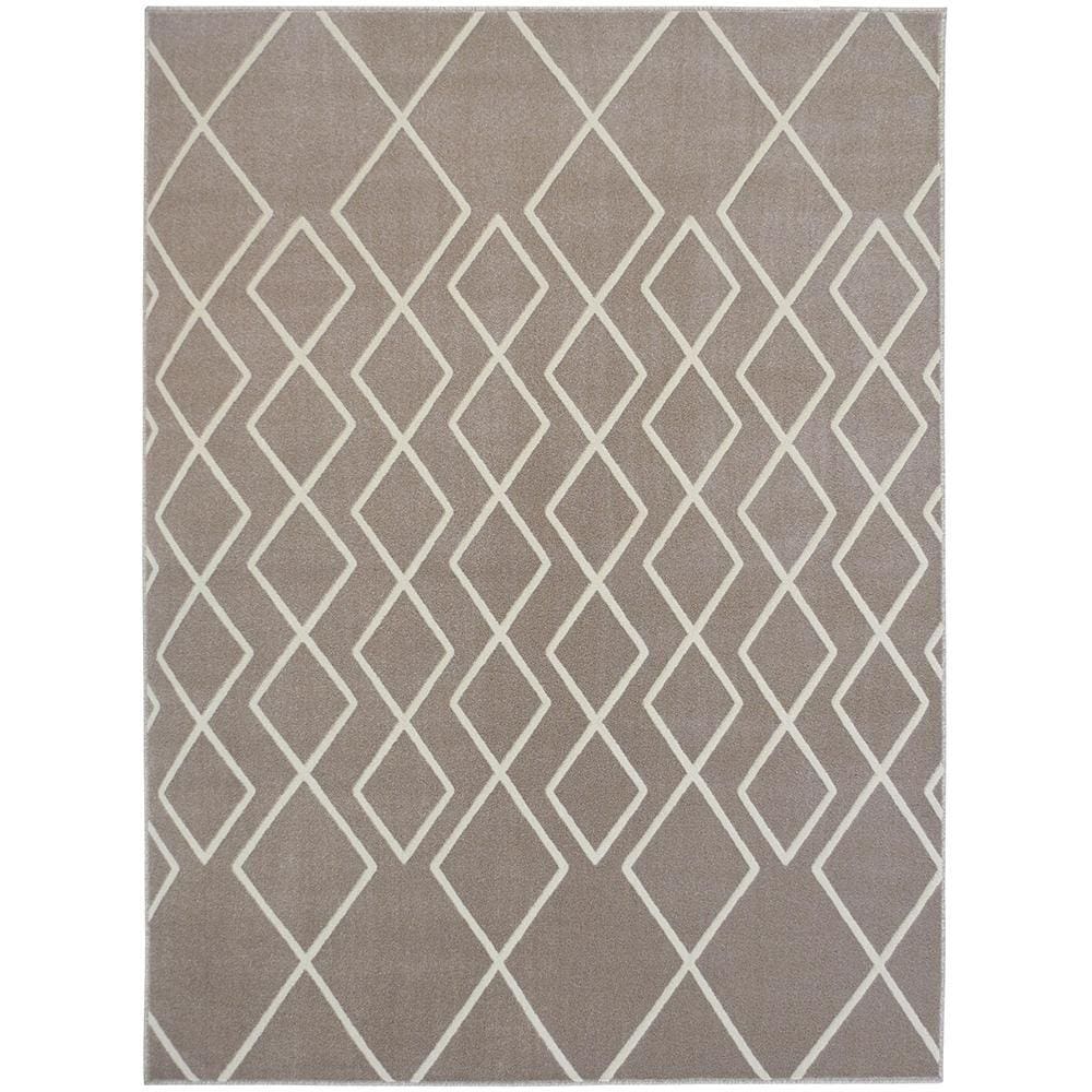 Tapete Para Sala Lyre Bege 1,50x2,00 São Carlos