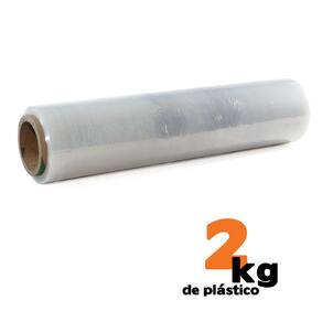 Filme Stretch Transparente 50cm 25 micras 2Kg plástico170m
