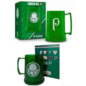 Caneca Gel Congelante Oficial Vai No Freezer Palmeiras