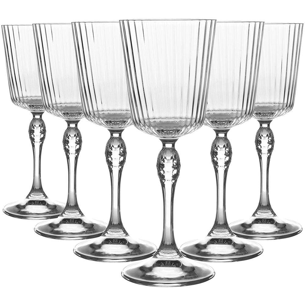 Jogo De 6 Taças Drink Coquetel 220ml America`20S - Bormioli Rocco