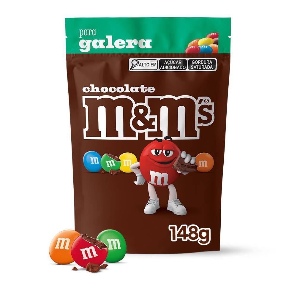 Kit Chocolate Mandms Amendoim Para A Galera 10 Unid De 148g Casas Bahia