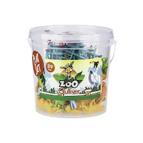 Playset Zoológico 30 Figuras Diversas - Gulliver