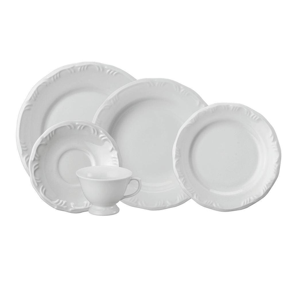 Jogo De Jantar 20 Peças Chá Pomerode Porcelana Schmidt