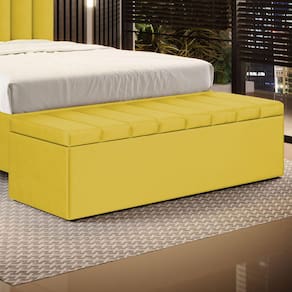 Calçadeira Navi 140 / N-035 Veludo Amarelo