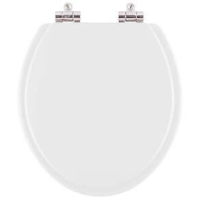 Assento Sanitário Poliester Soft Close Spot Branco Gelo para bacia Deca