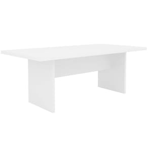 Mesa de Escritório Diretor Reunião ME4119 Branco - Tecno Mobili