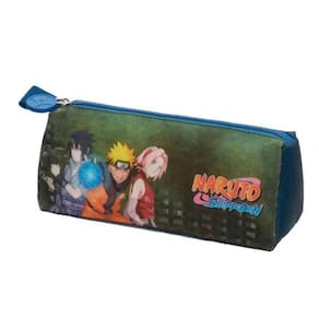 Estojo Simples Escolar Infantil Naruto Time 7 Pacific