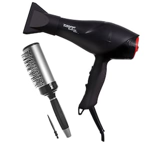 Kit - Secador Prof. Taiff Black Ion 2000W 220V + Escova Proart Ricci Perfetti 98105Hkh `G`