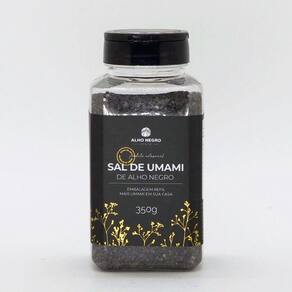 Sal de Umami de Alho Negro Refil 350g - Alho Negro do Sítio