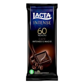Chocolate Lacta Intense 60% Cacau Café 85g