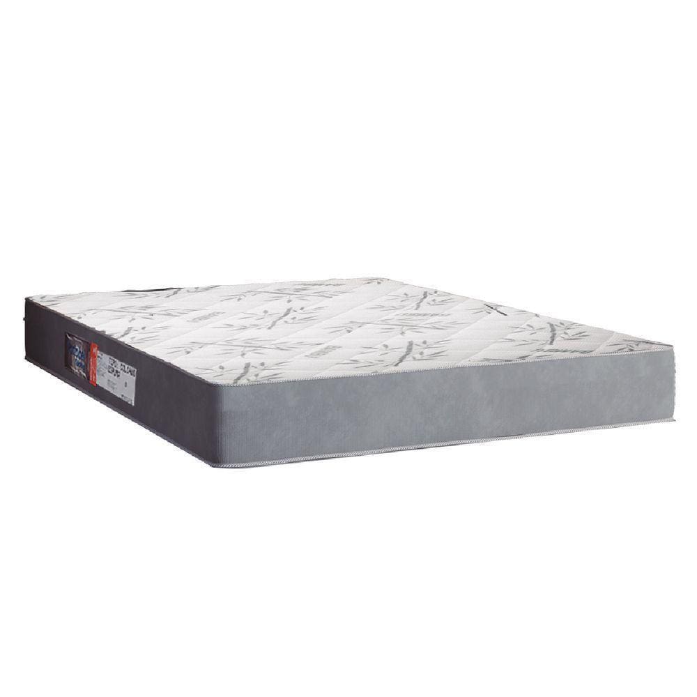 Colchão Casal Espuma Egito 138x188x19cm Cinza / Branco Portobel