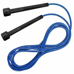 Corda de Pular Basics em PVC Tamanho Ajustável - Saltos Velocidade Exercícios Treino Funcional Academia