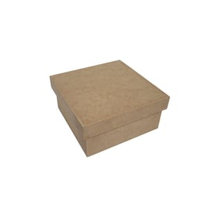Caixa presente 14x14x7cm - Jeito Próprio Artesanato