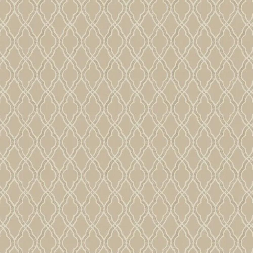 Papel de Parede Thema Geométrico Bege 28833