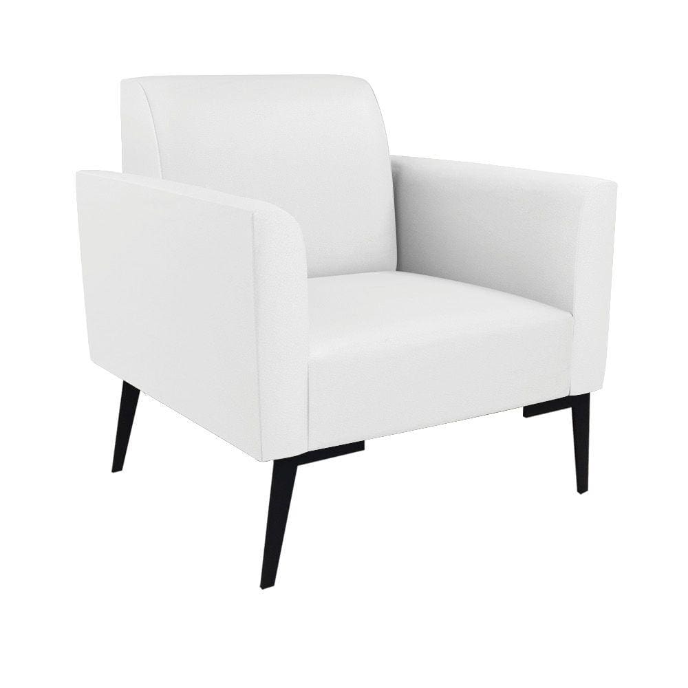 Poltrona Pés Villach Marisa Corino Branco D03 - D`Rossi