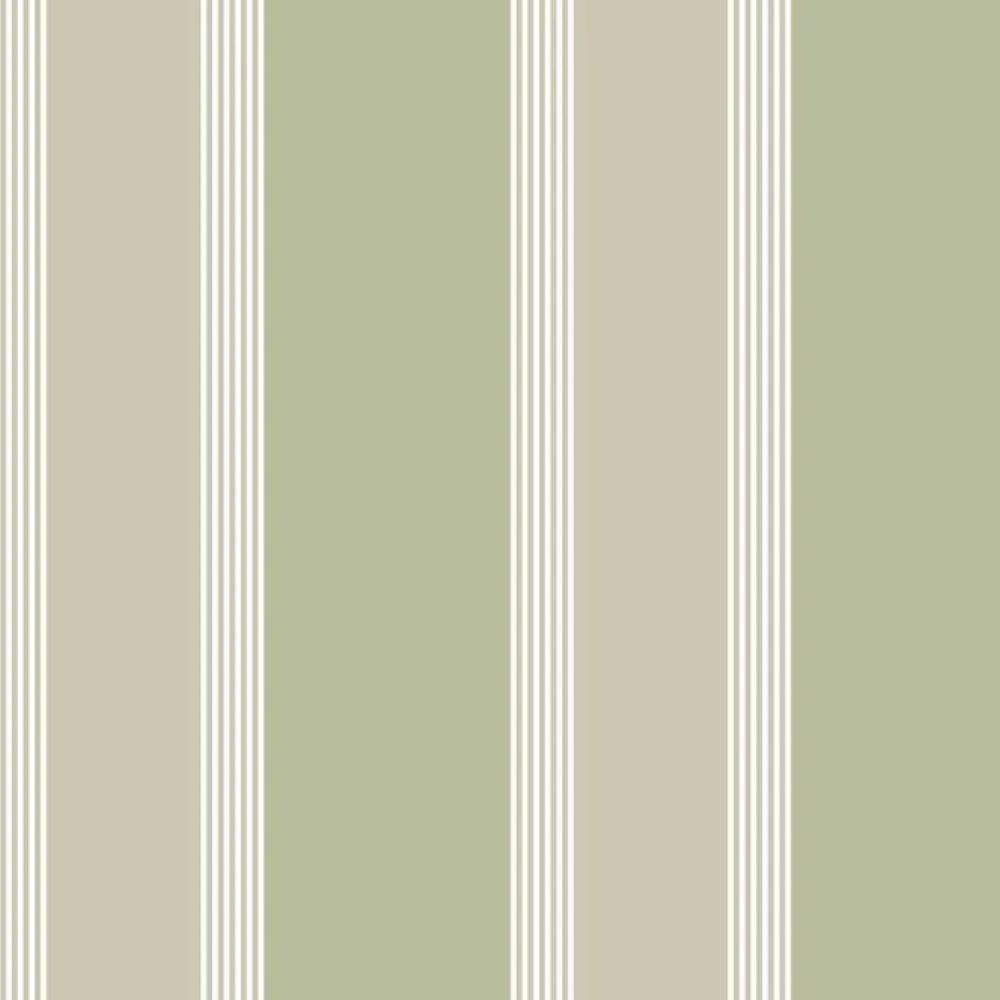 Papel de Parede Thema Listrado Verde 28875