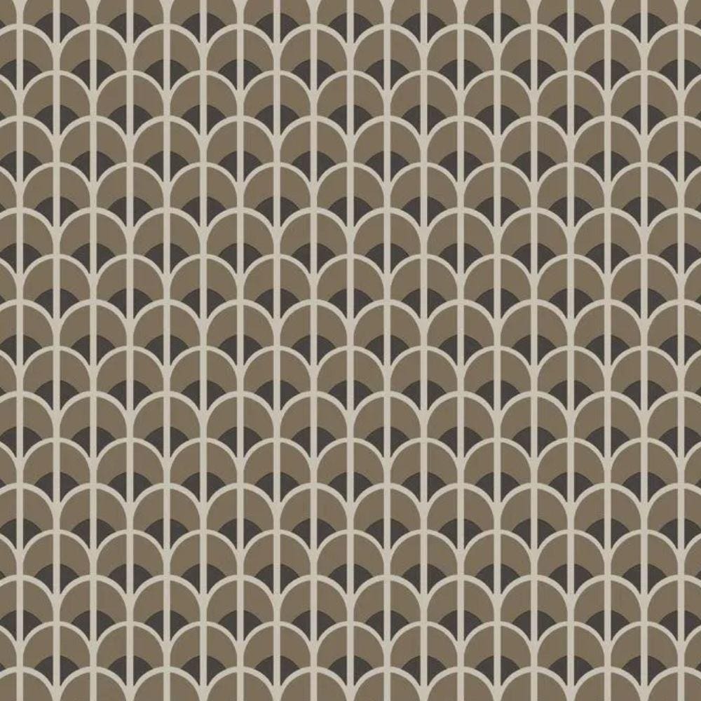 Papel de Parede Thema Geométrico Marrom 28867