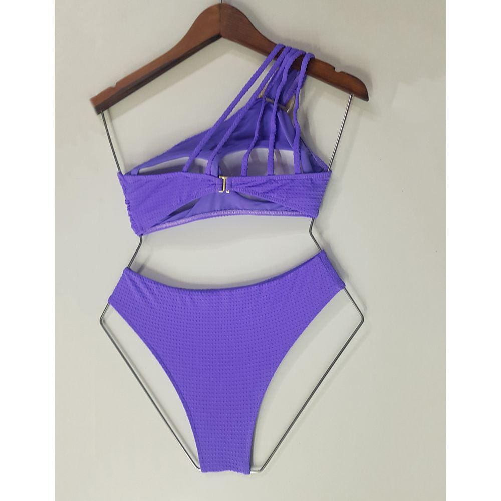 Biquini Feminino Top Texturizado Hot pant