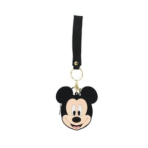 Chaveiro Porta Moedas Mickey Silicone 10X9Cm - Disney