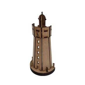 Miniatura 3D Farol, Metade 20cm - Jeito Próprio Artesanato