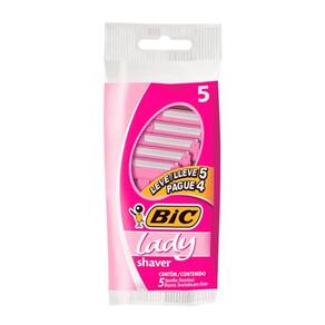 Aparelho de Depilação Bic Lady Shaver Leve 5 Pague 4