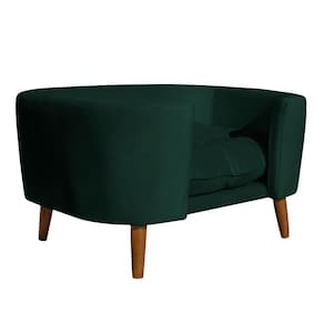 Caminha de Pet Veludo Verde - Vallisa Decor