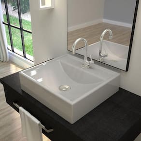 Kit Cuba Q39 com Válvula Click, Sifão Pvc e Flexível Compace Cinza